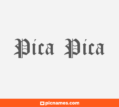 Pica Pica